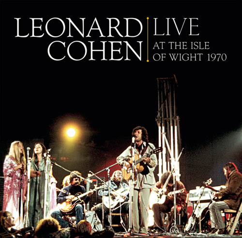 Leonard Cohen Isle of Wight 1970 Portada